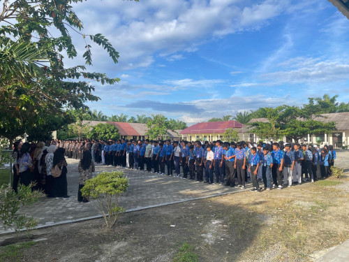 KEGIATAN APEL UNTUK PERSIAPAN ACARA MPLS