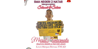 ALUMNI SMANDANA LULUS MENJADI BINTARA TNI AD GEL KE 2