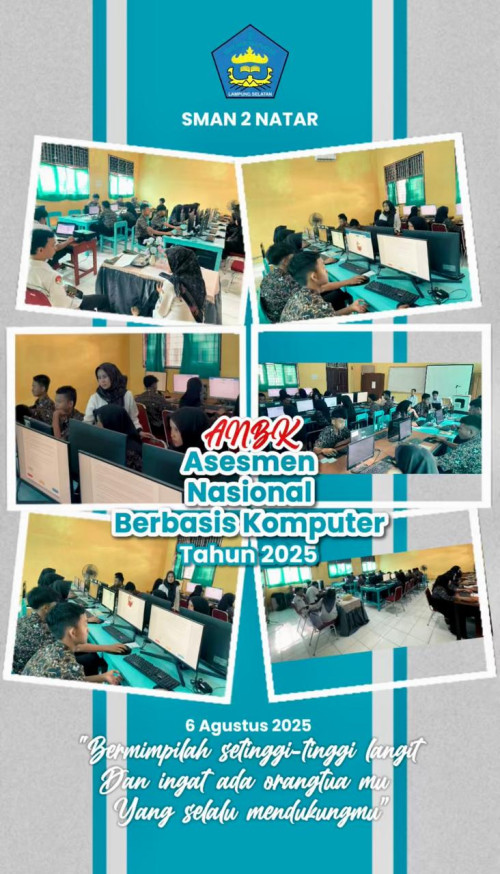 MELAKSANAKAN ANBK 2025 SMAN 2 NATAR