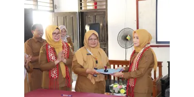 Sertijab Kepala Satuan Pendidikan SMAN 2 Natar