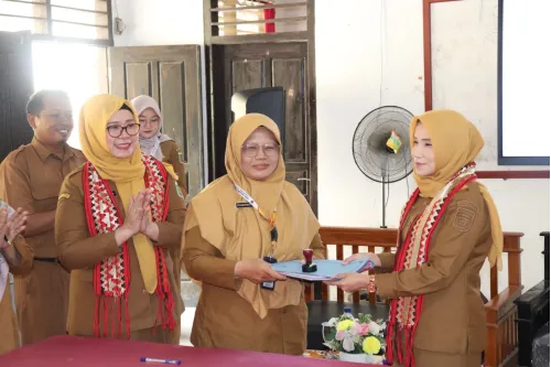 Sertijab Kepala Satuan Pendidikan SMAN 2 Natar