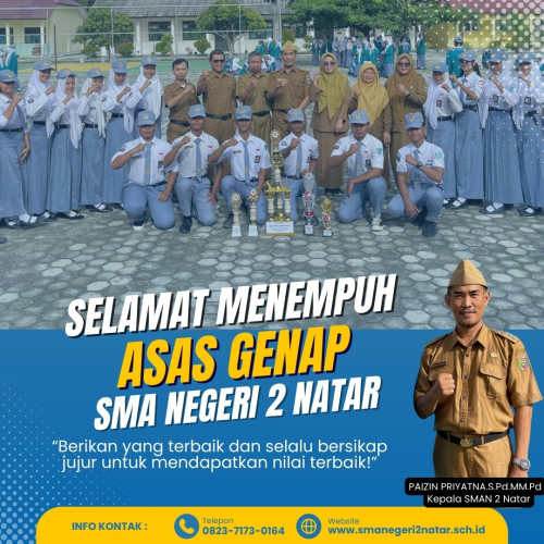 Selamat menempuh Asas genap Th. 2024 / 2025